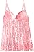 Cinema Etoile Women's Silvie Molded-Cup Lace Babydoll