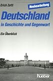 Deutschland in Geschichte und Gegenwart, Zettle, Erich, 3190012008
