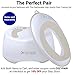 Step Stool for Children | Anti-Slip Top and Bottom | Easy Hygienic Cleaning | FREE Potty Training eBook | Perfect height for Toddler Toilet Training or Kids Bathroom and Kitchen (beige)