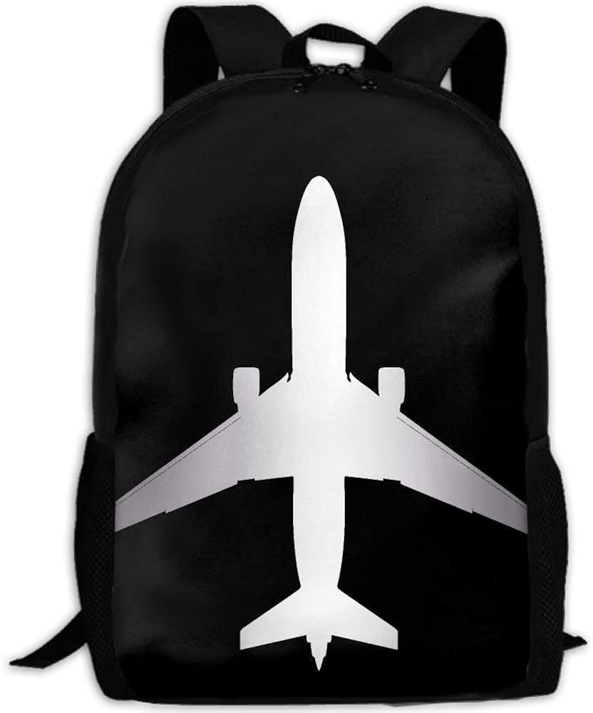 Backpacks Travel Bag Airplane Top Platinum Style School Backpack Unisex