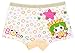 Andilier Toddler Baby Underwear Little Girl's 3-7T Modal Assorted Cartoon Boyshorts Panties 5-pack Size Small