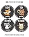 Months In Motion Gender Neutral Baby Month Stickers - Monthly Milestone Sticker for Boy or Girl - Infant Shower Gift - Newborn Keepsakes - Unisex - Woodland Animals