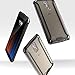 Poetic Affinity Slim Fit LG Stylo 3 Clear Case With Anti-Slip Side Grip and Reinforced Corner Protection Bumper for LG Stylo 3 Black/Clear