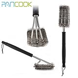 PANCOOK Stainless Steel BBQ Grill Brush, 18