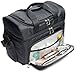 Large Cooler Bag with Dual Insulated Compartment, Heavy Duty Material, Thick Insulation and Replaceable Liners.