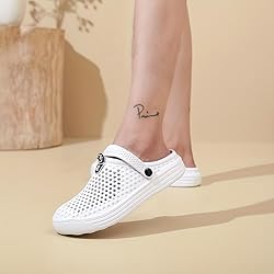 Plus Size Men's Fashion Clogs, Slip-on Closed Toe