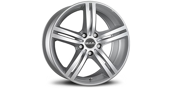 RUEDAS DE ALEACIÓN COCHE MAK LLANTA RÁPIDA SILVER 17