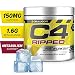 C4 Ripped Pre Workout Powder Ultra Frost | Creatine Free + Sugar Free Preworkout Energy Supplement for Men & Women | 150mg Caffeine + Beta Alanine + Weight Loss | 30 Servings
