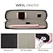 TiMOVO Holder Case for Apple Pencil 1st&2nd Gen, iPad Stylus Holder,PU Leather Sleeve Cover for iPad Air 5/4 / iPad 10.2 Pro 11/12.9 / Samsung Stylus Pen,Carrying Case for USB Cable, Rose Gold