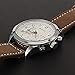 Soleasy Men's Military Fighter Jet Design Leather Band Wrist Watch(Brown) WTH8053