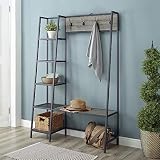 WE Furniture AZT72ASSSG Hall Tree 68