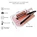 Professional Silicone Heat Resistant Styling Station Mat for All Hair Irons, Curling Iron, Straightener Pad, Iron Flat Hair, Waver, Hair Styling Tools Appliances Hair Dryer Salon Tools Rose Gold Blushthumb 2