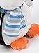 HollyHOME Stuffed Penguin Plush Penguin Plush Toy Christmas Toys 11 Inches White