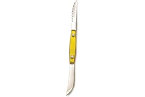 RSVP International Endurance Grapefruit Tool Collection Stainless Steel, Dishwasher Safe, Double Knife