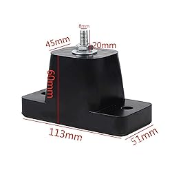 Quluxe Rubber Studs Shock Absorber Anit-Vibration