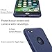 Pofesun Silicone Phone Case Compatible for iPhone 7/ iPhone 8, 6 Pack Shockproof Soft Flexible TPU Case Cover Fit for iPhone 7 (2016)/iPhone 8 (2017) 4.7 Inch-Black,White,Pink,Red,Cyan,Royal Blue