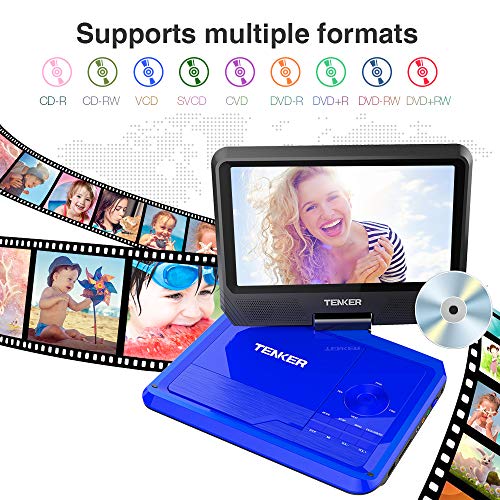 4 TENKER+Portable+Player+Rechargeable+Battery