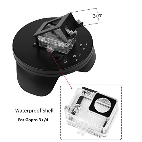 SHOOT 2.0 Version 6'' inch Diving Underwater Lens Hood Dome Lens Dome Port for Gopro Hero 3+/4 Black Silver Camera Underwater Photography