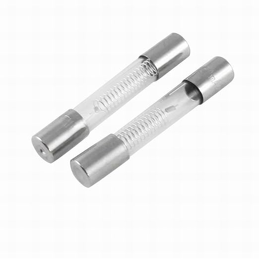 Ugtell - 2 tubos de fusibles de vidrio axial de 0,65 A, 5 kV ...