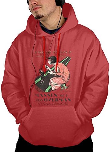 UanshanH Custom Hoodies For Mens Kangaroo Beauty Girl Pattern Pocket Solid Color Hoodie Sweatshirts With