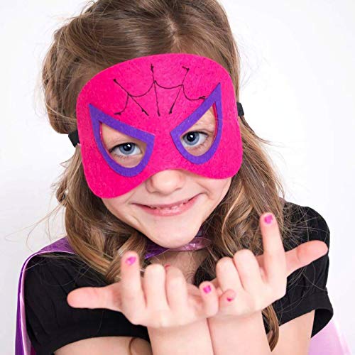 Asgift Comics Cartoon Dress Up Costumes 4Pcs Capes and Masks Superhero Capes for Kids - //medicalbooks.filipinodoctors.org