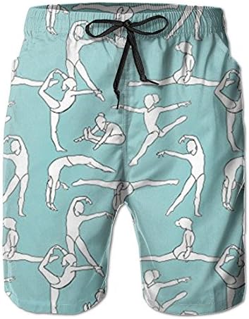 WANGERSH2 New Gymnastics Gymnasts Men's Beach Pants,Shorts Beach Shorts Swim Trunks