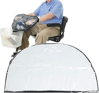 Unbekannt Rasenmäherabdeckung, Faltbarer Mobilitätsroller Bedienfeld Pinne Regen wasserdichte staubdichte Abdeckung Zubehör Rasenmäher Aufbewahrungsschuppen