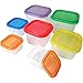 Portion Control Containers - High Quality - 7 Piece Set Designed For Healthy Eating - Dishwasher and Microwave Safe - BPA-free, DEHP-free