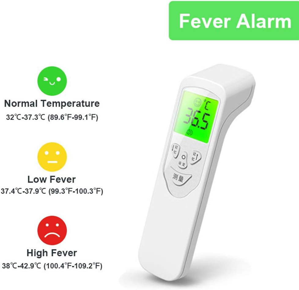 Digital Infrared Forehead Thermometer Non-Contact Digital Medical Thermometer for Baby, Adult, Child, Surface of Objects(