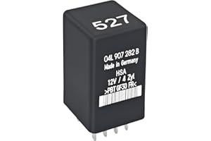 FORMIDEN 04L 907 282B Relay 527 04L907282B Glow Plug Relay 04L 907 282B – 9-Pin Control Unit for Seat 1.6L/2.0L Engines - OEM Replacement for VW Group Models 8P, 8V, B7, B8, C7