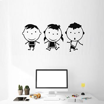 Lustige Kinder Design Wandaufkleber Fur Babyzimmer Abnehmbare Nette Kinderzimmer Wandtattoos Kinder Schlafzimmer Idee Dekoration Wandtattoo Farbe 1 89x42 Cm Amazon De Baby