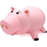 Hamm Piggy Bank Cute Pink Pig Money Box Plastic Saving Coin Box with Color Package Money Bank Great Gift Toy for Kid Children