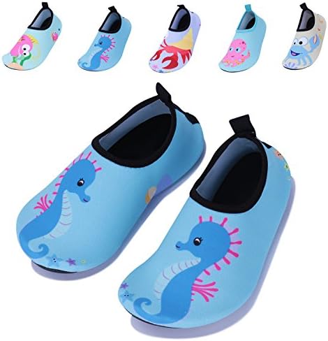 UMmaid Kids Swim Water Shoes Quick Dry Non-Slip for Boys &amp; Girls