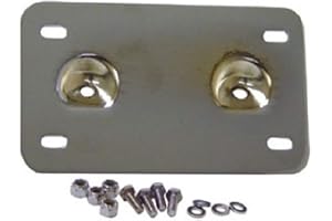 V-FACTOR Laydown Layback License Plate Mount Kit for 1999-08 Harley Touring Models