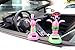 Set of 2 Desk Dancing Solar Toy - Flipping Wings Flamingo Animal Solar Powered Toys Dashboard Office Desk Home Decor US Seller ~We Pay Your Sales Tax