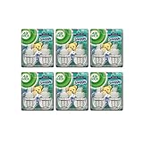 Air Wick Scented Oil 12 Refills, Snuggle Blue Iris, (6X2x.67oz), Air Freshener