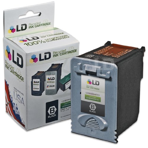 LD © Remanufactured Replacement Ink Cartridge for Hewlett Packard CC635A (HP 701) Black for use in the HP FAX 640, HP FAX 650, HP 2140 Fax Printers