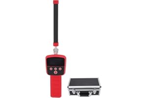 512Hz Underground Pipe Locator Water Resistant Portable LED Display Pipe Inspection Locator,Drain Sewer Locator Detector Plum