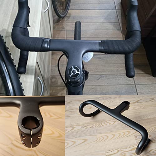 Road Bike Handlebars Carbon Fiber Bike Handlebar - 400mm Aero Drop