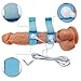Electric Anal Plug and Penis Ring, Greenpinecone Luxury Electric Anal Plug Set 32 mm and 25 mm,Electric Shock Butt Plug for Nerve Stimulation, with 2 Pcs Adjustable Electro Sex Cock Rings and Wires