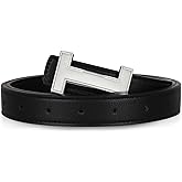 Relang Women's Belts with Gold Buckle, Fashion Waist Band, Elegant Ladies' Belt, Gift for Women