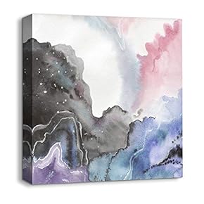 Canvas Wall Art Abstract Bricks Feature...