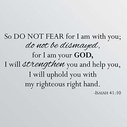 isaias 41 10 in english