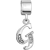 Ciondoli Con Lettere In Argento Sterling 925 Dalla A Alla Z - Foto 11