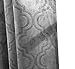 HLC.ME Redmont Lattice Pattern Thermal Insulated Energy Efficient Room Darkening Privacy Blackout Grommet Curtain Panels for Bedroom - Light Blocking - Set of 2 Panels (52 x 84 Inch Long, Light Grey)