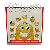 Flipbook For Kids Autism Autistic Behavior 20 Different Moods Emotions Helps Children Identify Feelings and Emotions ADHD Social Skills Development Tool - Laminated Hardcover Compact Size Easy To Use
