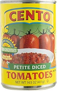 1 15 oz can diced tomatoes