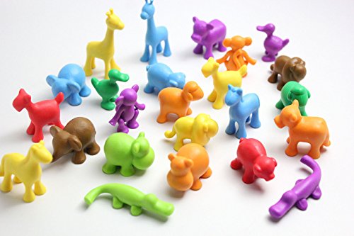Land Water Air Match - Safari and Farm Animals - Simple matching game with sorting cards - Thumbnail 3