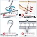 Airmoon Space Saving Hangers, Clothes Grouper, Multifunctional Closet Organizer, Pack of 6(Blue)…