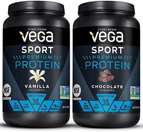 Vega Sport Premium Protein Powder, Chocolate, Plant Based